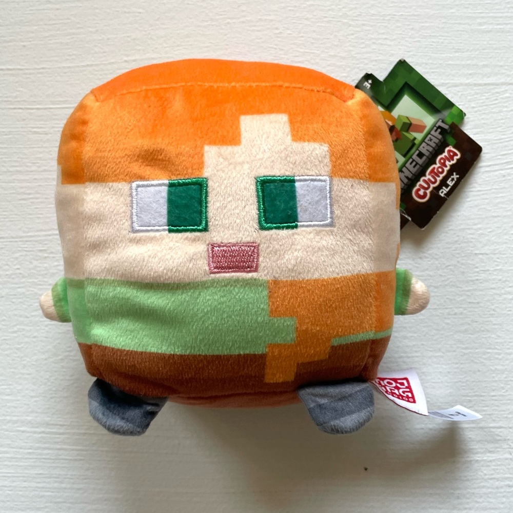 nwt Minecraft Alex Cuutopia Mini Plus 5 inches mattel mojang studios